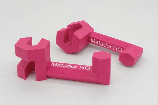 Pink Car Seat Headrest Hook - Hard Hat & Welding Hood Hanger, Vehicle Organizer Matador HQ